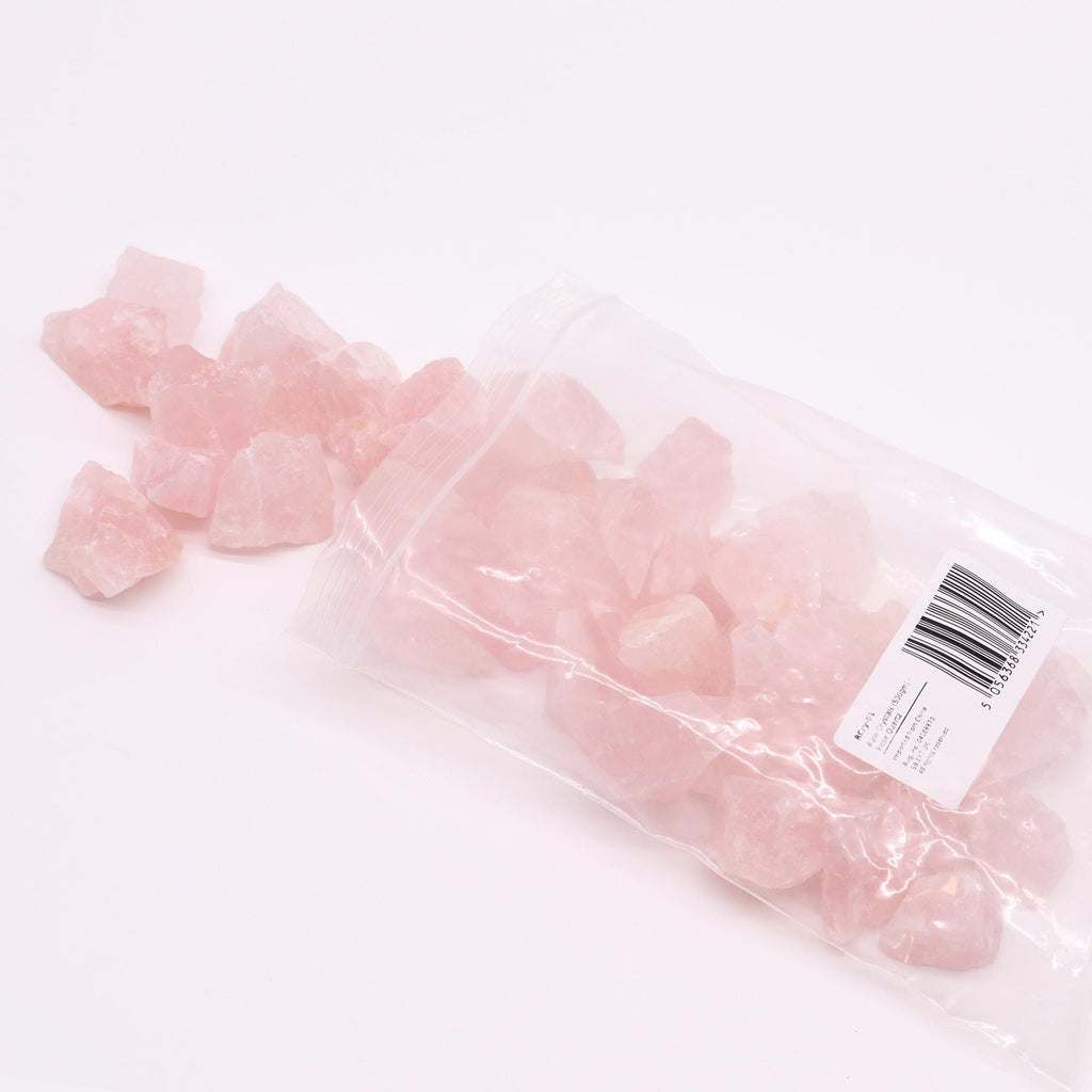 Cristalli Grezzi di Quarzo Rosa – Pietra Naturale dell’Amore (500 g)  Descrizione: