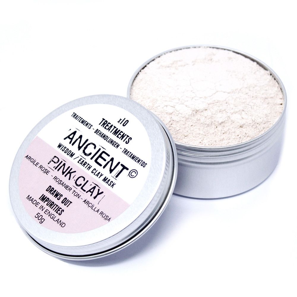 Maschera Per il Viso all'Argilla Rosa 50g