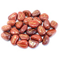 Rune Diaspro Rosso Set da 25 Rune con Sacca Personalizzata