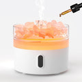 Diffusore di aromi al sale dell'Himalaya Luce notturna Effetto fiamma (sale incluso)