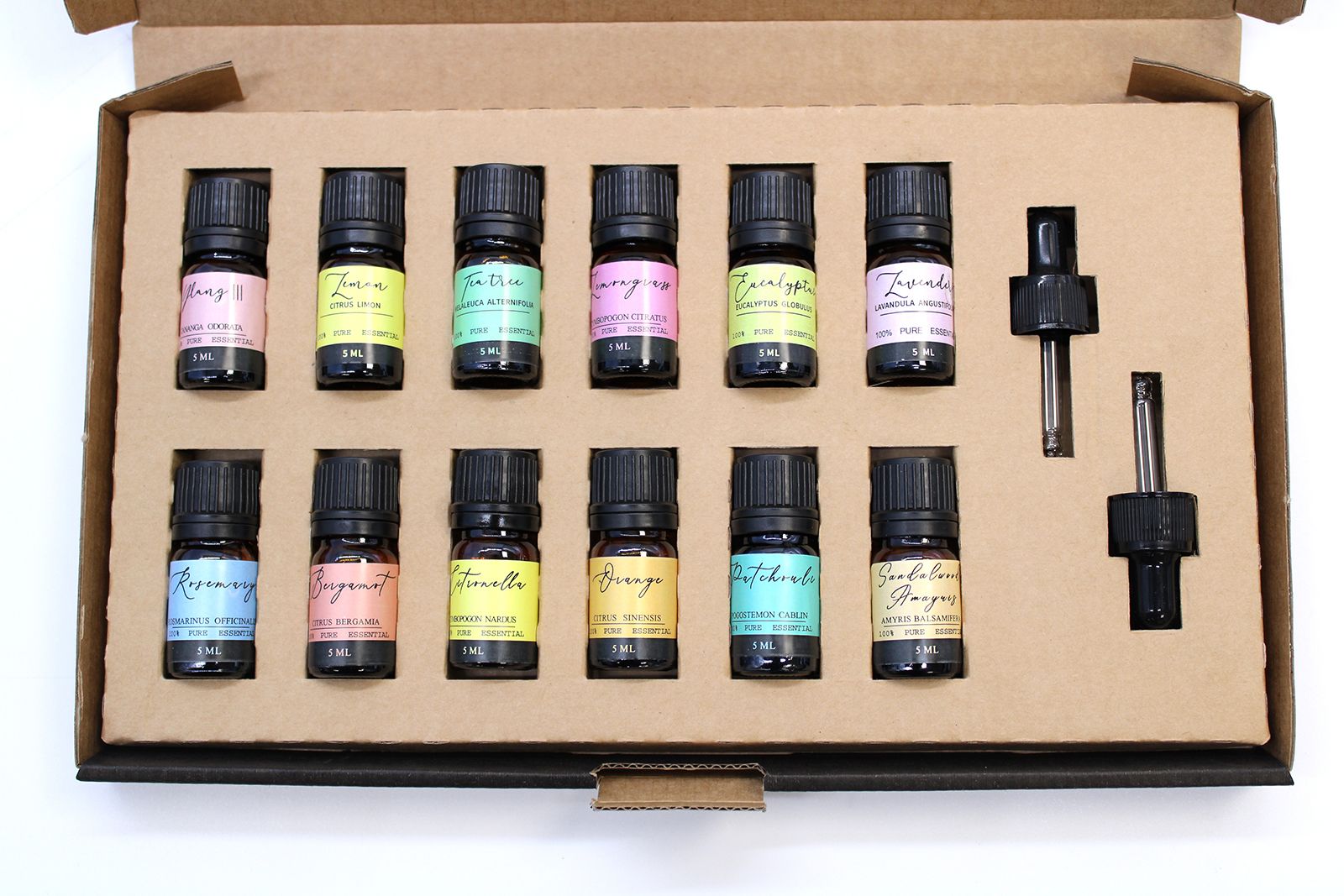 Set Inglese di Olii Essenziali per Aromaterapia I 12 migliori