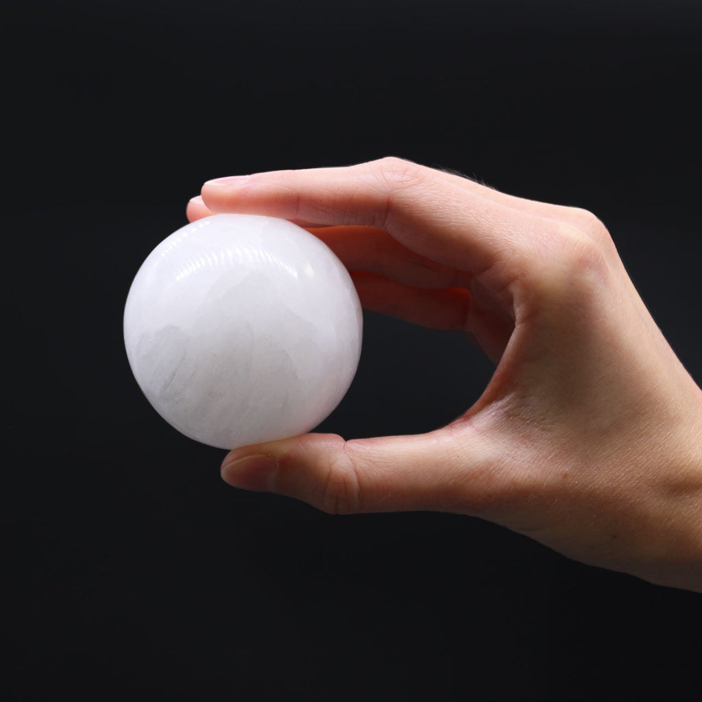 Sfera di Selenite 5/6 cm