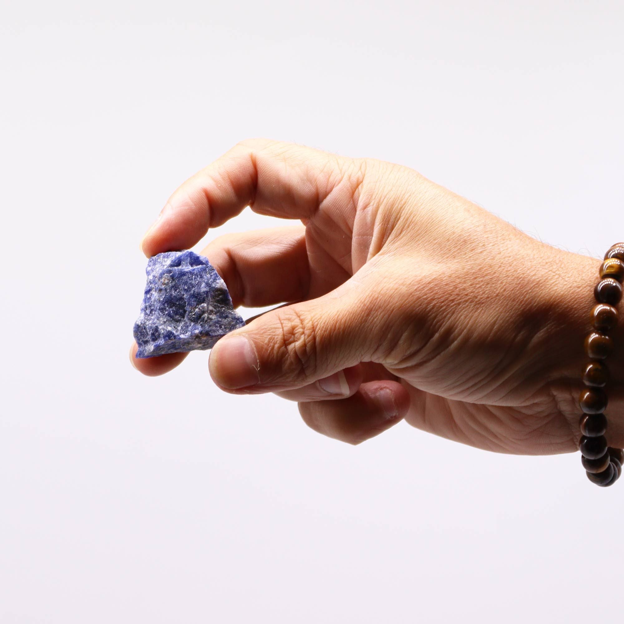 Cristalli Grezzi di Sodalite – Pietra Naturale Blu Profondo (500 g)