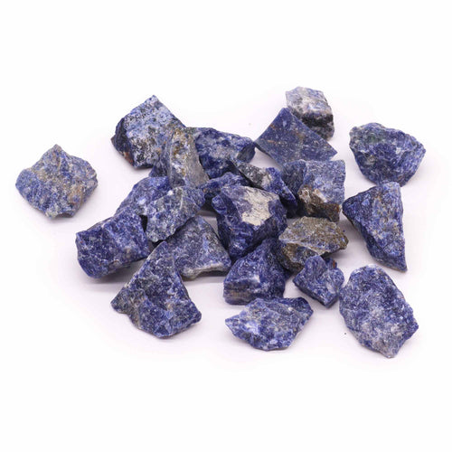 Cristalli Grezzi di Sodalite – Pietra Naturale Blu Profondo (500 g)