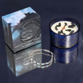 Candela Zodiacale Cancro con Bracciale di Pietre Naturali – Fragranza Moonstone Eclipse