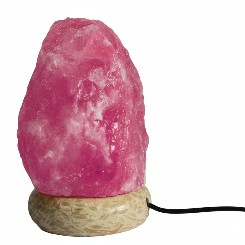 Lampada di Sale Himalayano Naturale USB Luce Multicolore