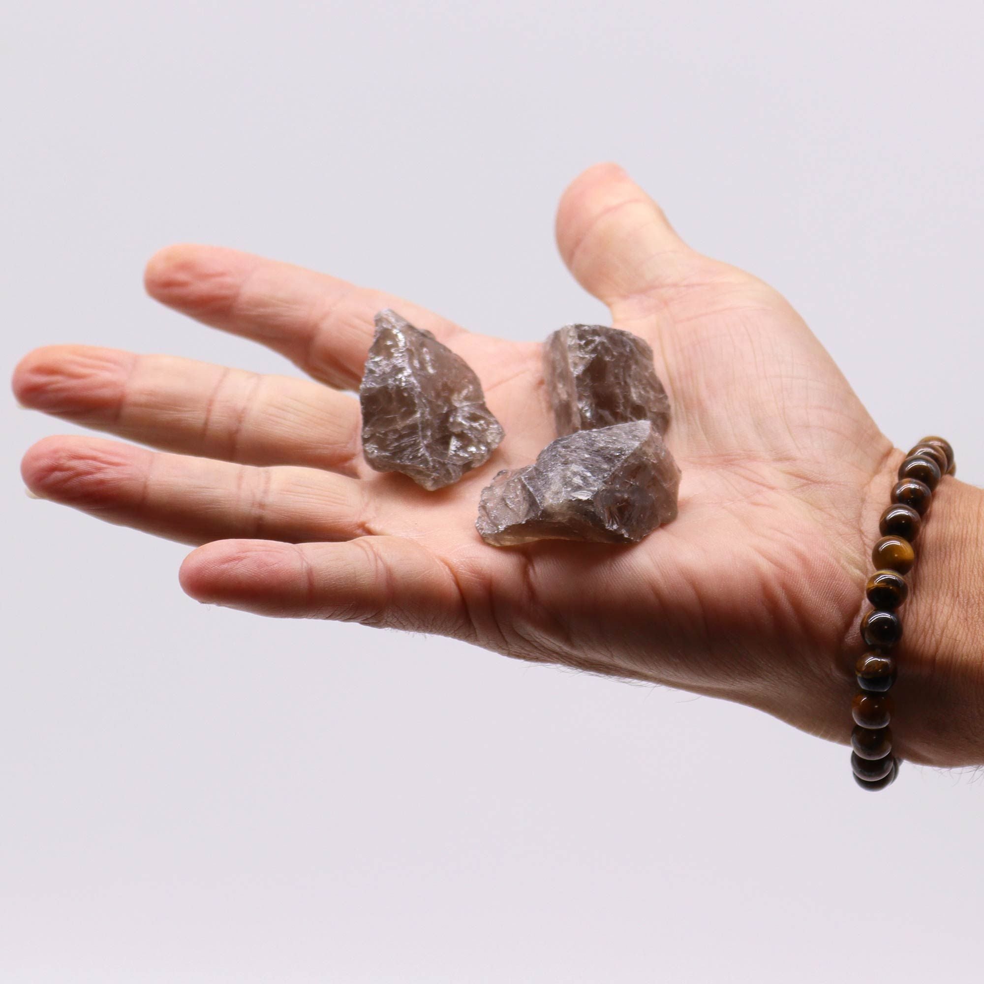 Cristalli Grezzi di Quarzo Fumé – Collezione Naturale (500 g