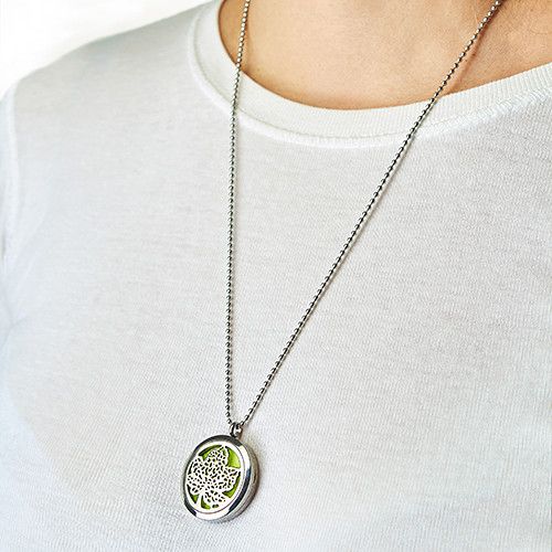 Collana Aroma Diffusore  Yoga Chakra