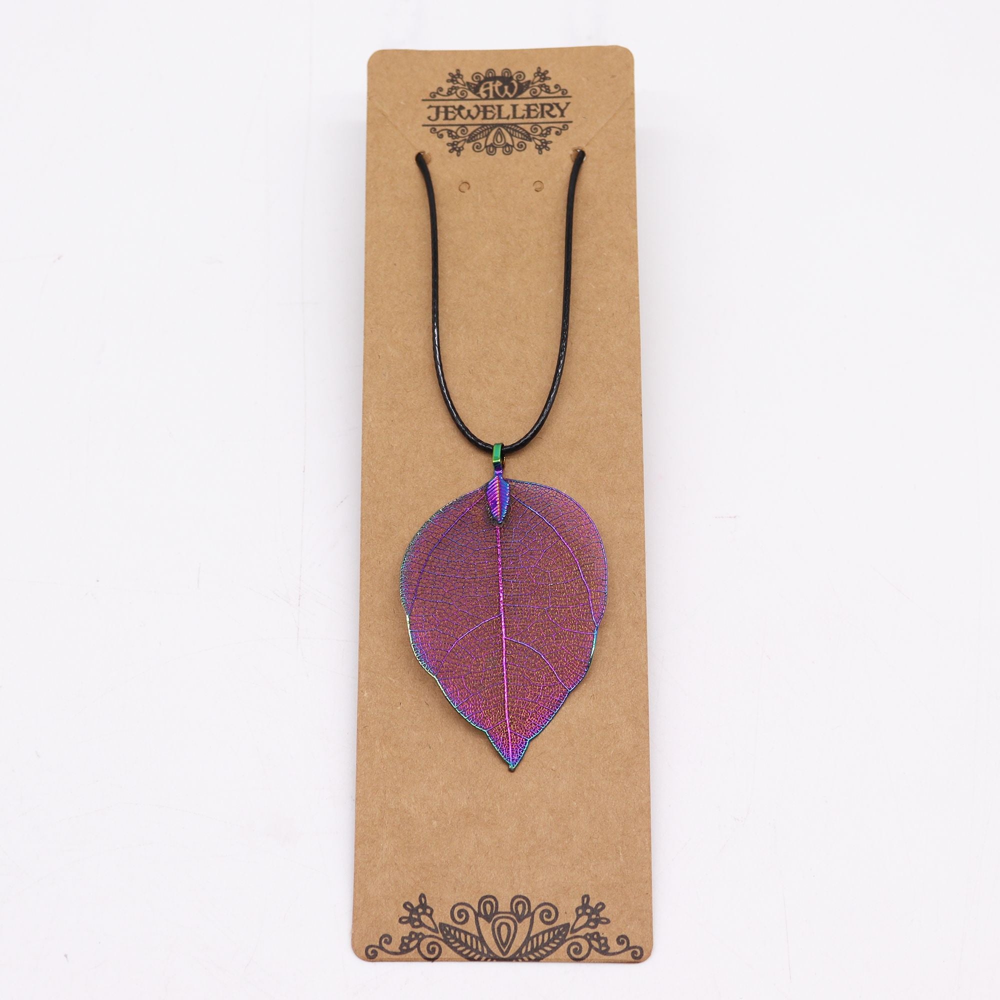 Girocollo con Pendente del Coraggio Lavanda Real Leaf