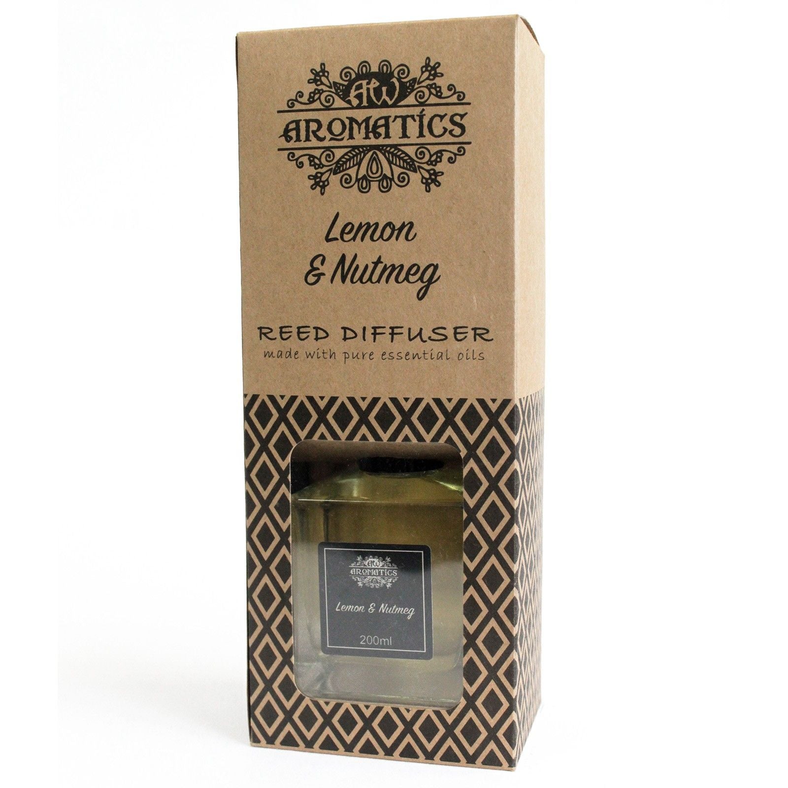 Diffusore di Olii essenziali di Limone & Noce Moscata 200ml