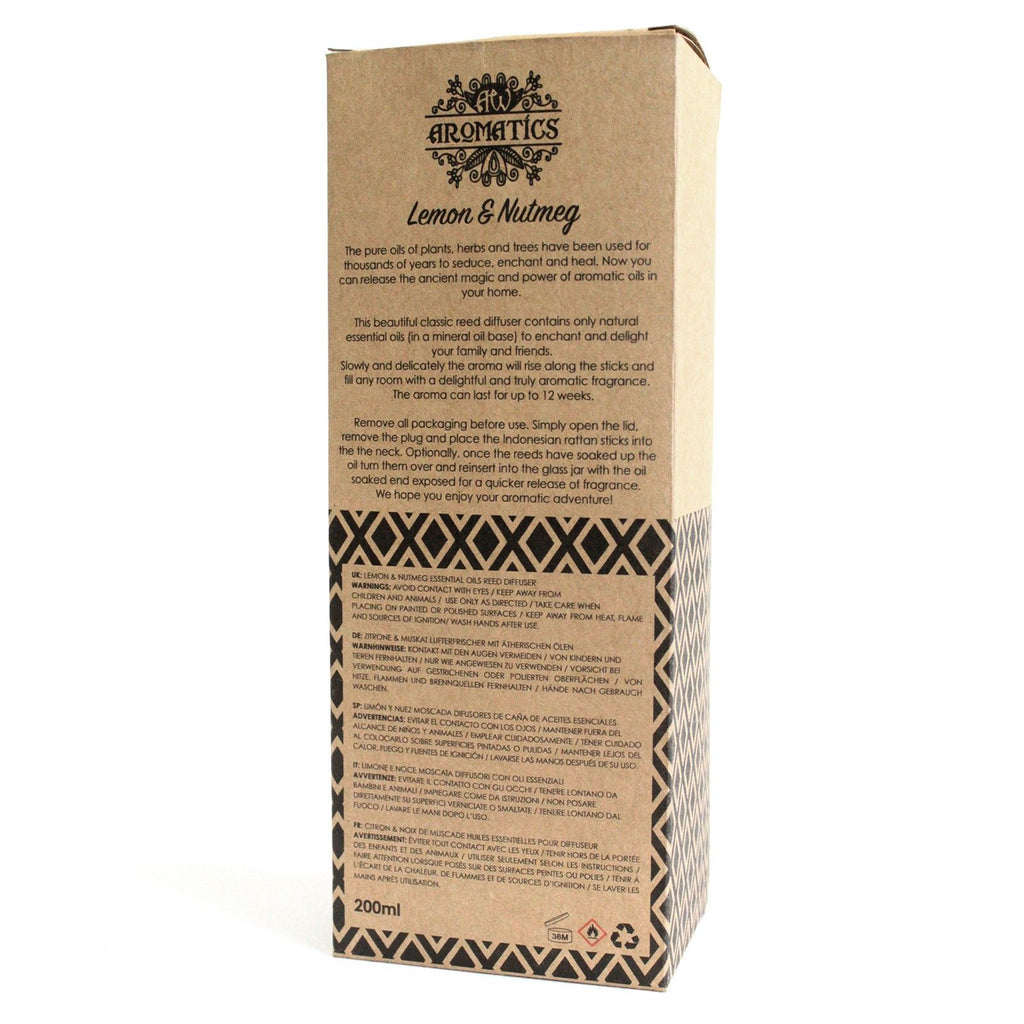 Diffusore di Olii essenziali di Limone & Noce Moscata 200ml