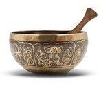 Campana Tibetana Decorata tipo B da 300g circa