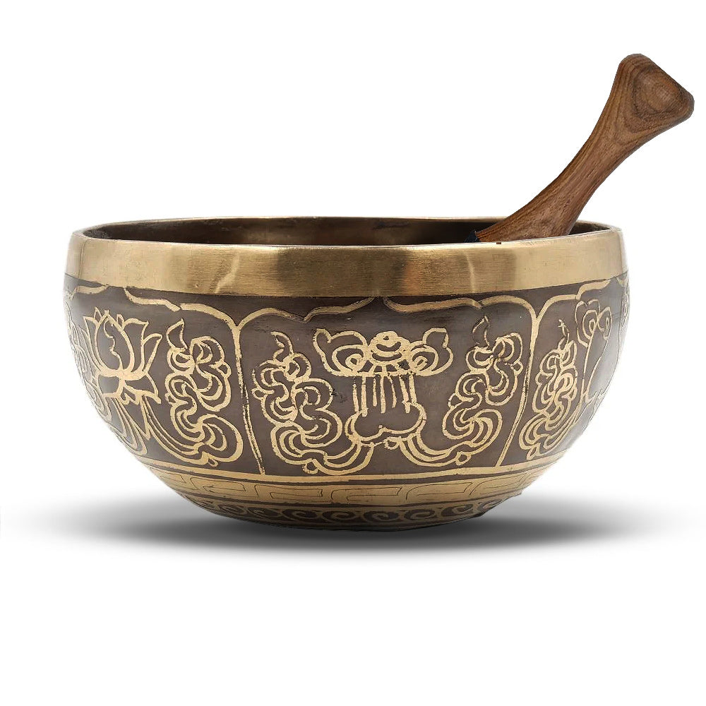 Campana Tibetana Decorata tipo B da 300g circa