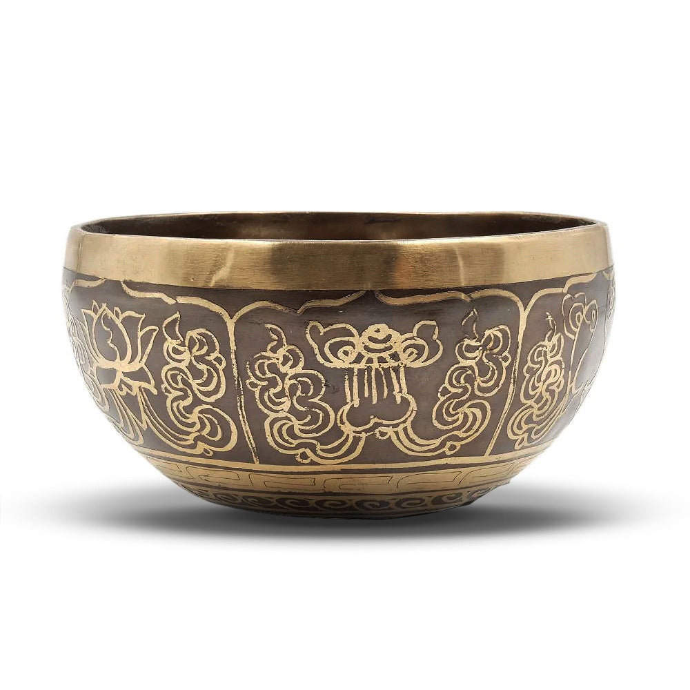 Campana Tibetana Decorata tipo E da 600g circa