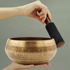 Campana Tibetana Intarsio tipo G da 800g circa