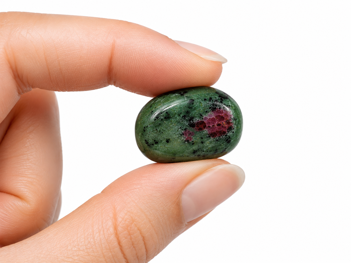 Zoisite Pietra Levigata e Burattata