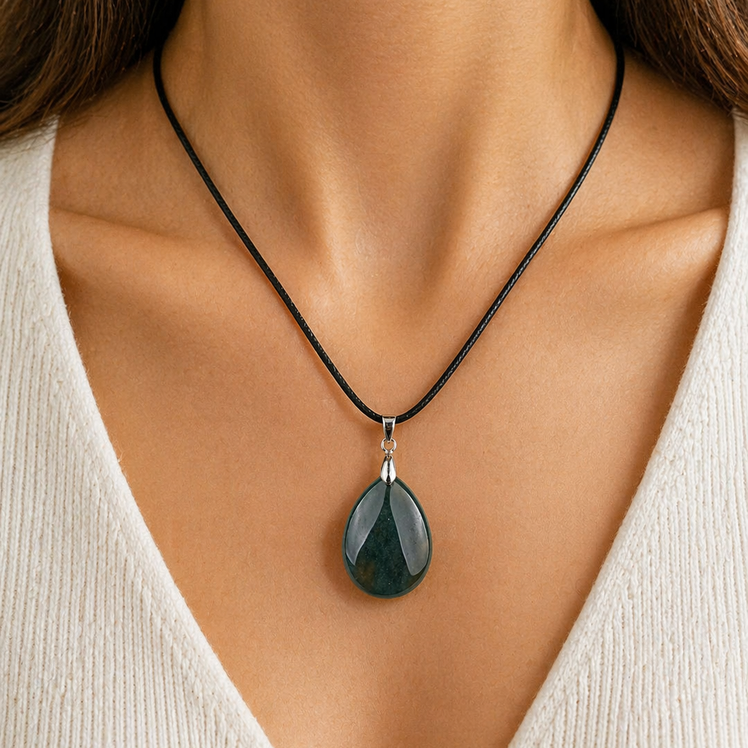 Ciondolo in Fluorite Naturale