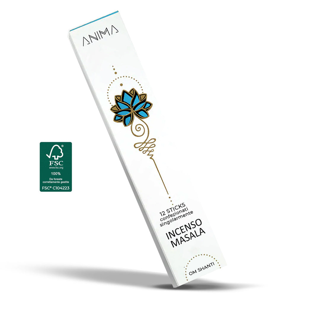 OM SHANTI INCENSO MASALA 12 STICK
