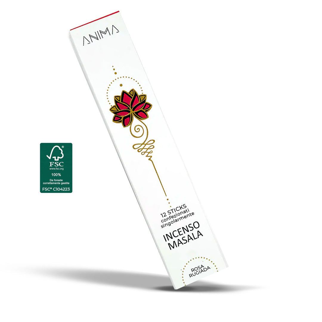 ROSA RUGIADA INCENSO MASALA 12 STICK