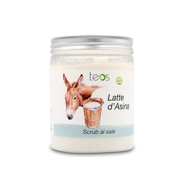 SCRUB AL SALE CON LATTE D'ASINA