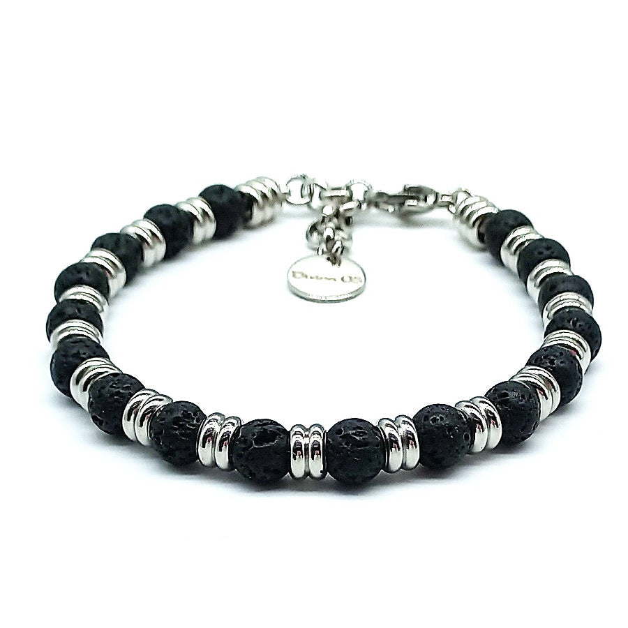 Bracciale Naturale in Tormalina, artigianale lavorato a Mano, collezione Divina