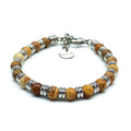 Bracciale Naturale in Gemma di Firenze, artigianale lavorato a Mano, collezione Divina